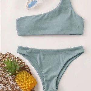 Shein One Shoulder Bikini